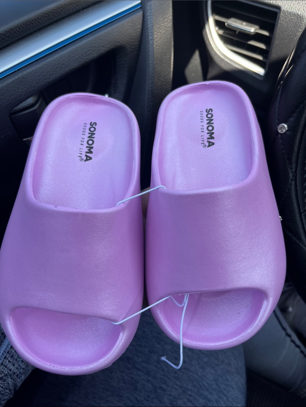 Sonoma Lavender with Shine Eva Slip-On Slide Sandals